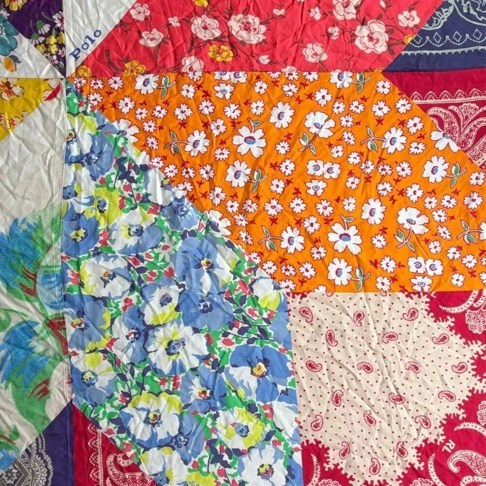 Polo Ralph Lauren patchwork bandana